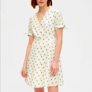 Gap Tie Sleeve Shirt Dress